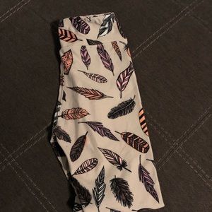 LulaRoe - Feather Leggings - Tween